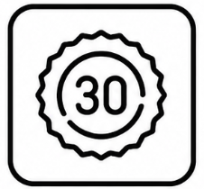 30-DAY WARRANTY